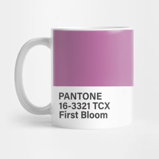 pantone 16-3321 TCX First Bloom Mug